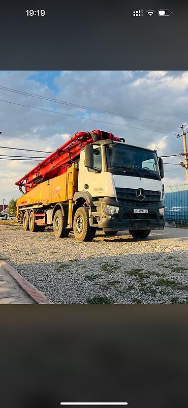 Оңдоп-түзөө жана курулуш: Бетон насосу, Mercedes-Benz, 2020 г., 40-60 м — 4