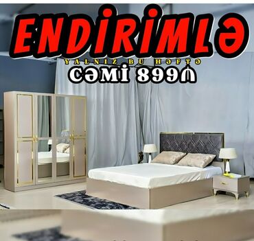 Sifarişlə yataq dəstləri: İstədiyiniz rəngdə, ölçüdə yataq qonaq, mətbəx, uşaq, salon, ofis — 20