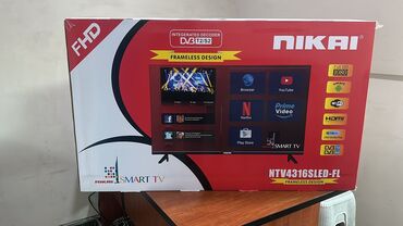 Televizorlar: Yeni Televizor Nikai HD (1366x768), Ünvandan götürmə, Ödənişli çatdırılma, Rayonlara çatdırılma