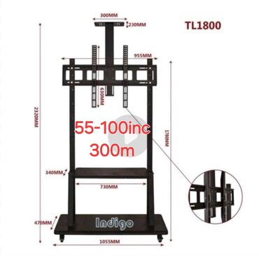 Kronşteynlər: Bütün növ təkərli Televizor stendlərinin satışı və — 20