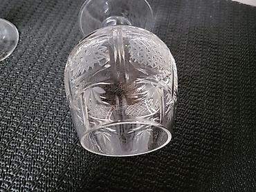 Čaše: Case kristal Zajecar za zestoko pice iz 70ih. Case su perfektne,sve — 8