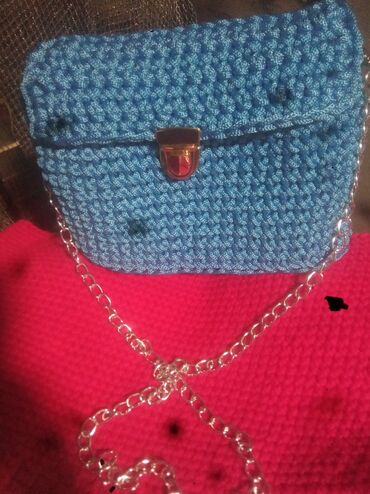 брендовые шарфы: Сумочка из шнура.В наличии также можно на заказ