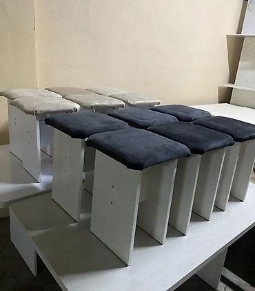 Стулья для кухни: Кухонные столы поакции🔥🔥🔥6999 сом Размер стола ДЛИНА 140 ! ШИРИНА 80! at lalafo.kg — 2 Стулья для кухни: Кухонные столы поакции🔥🔥🔥6999 сом Размер стола ДЛИНА 140 ! ШИРИНА 80! — 2