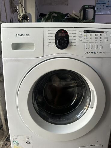 меняю на 07: Стиральная машина Samsung, Б/у, Автоматические, До 6 кг, Компактная