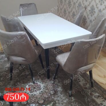 Dolablar: Mətbəx üçün, Yeni, 6 stul