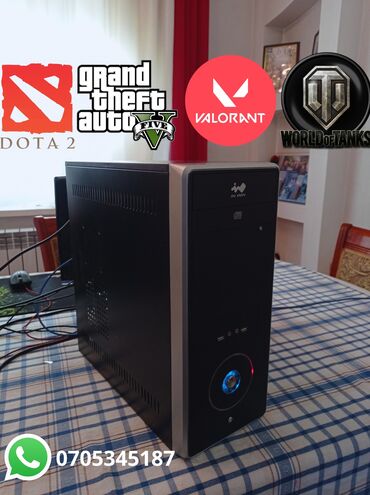 прокат игровых компьютеров: Компьютер, ядер - 4, ОЗУ 8 ГБ, Для несложных задач, Б/у, Intel Core i3, HDD