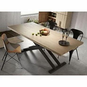 Antique Dining Tables: TRPEZARIJSKI STO DRVO-METAL NOV AKCIJA | IZRADA NAMESTAJA PO MERI — 10
