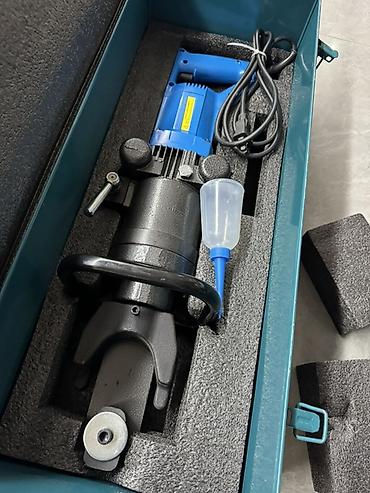 складной ящик: Портативный электрический станок для гибки арматуры (Portable rebar — 4