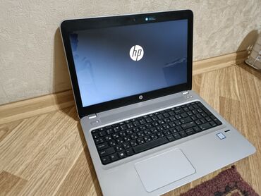 hp probook 450: Ноутбук, HP, Intel Core i7, 15.6 ", Б/у, Для несложных задач, память SSD