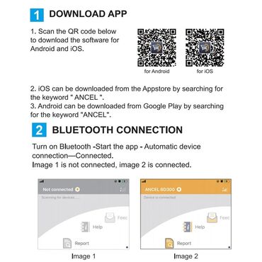 Alati za automobile: ANCEL BD300 Bluetooth OBD2 za BMW grupu vozila Mini, Rolls Royce — 16