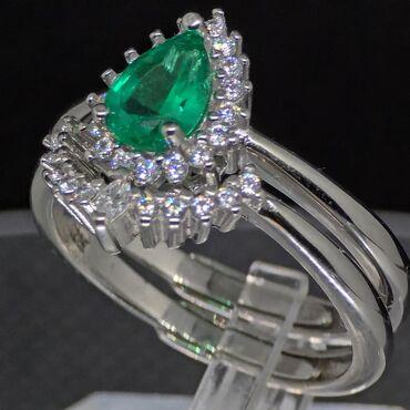 tek qas uzuk: Üzük, Gümüş, Zümrüd, 1.51-2.00 Karat