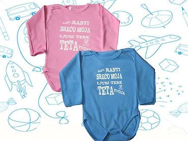 Bodiji i zeke za bebe: Mere 56-62 dvobroj do 3 meseci 68 do 5 meseci 74 do 9 meseci 80 do — 18