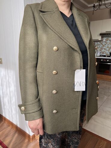 пальто зара: Пальто, Осень-весна, S (EU 36)