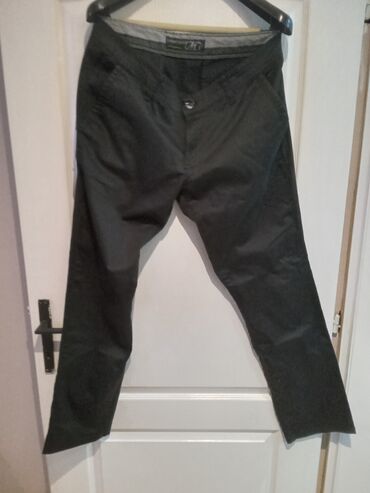 trikotažne pantalone: Trousers S (EU 36), color - Black