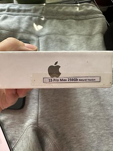 Apple iPhone: IPhone 15 Pro Max, Б/у, 256 ГБ, Natural Titanium, Чехол, Коробка, 88 % — 7
