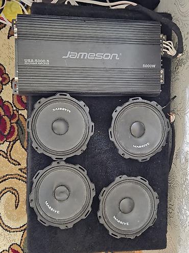 veten komputer: Avtomobil üçün audio sistemi komplekti - Gücləndirici: Jameson — 2