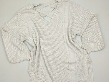 t shirty dekolt v: Sweter, 5XL, stan - Dobry