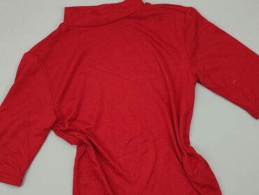 czerwona bluzki z koronki: Golf, Cropp, XS, stan - Dobry