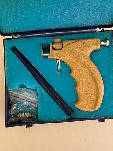 Gözəllik və estetika avadanlığı: Qulaq deşmə aləti – mexaniki “ear piercing gun” komplekti — 2