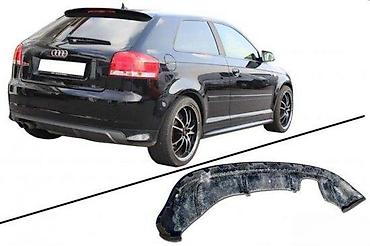 audi a2 tuning: S3 RS DIFUZOR ZA ZADNJI BRANIK SPOJLER AUDI A3 8P 2/3VRATA | Difuzor — 3