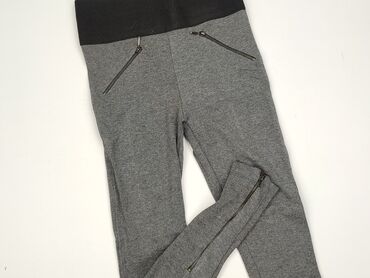 legginsy z suwakiem: Zara, Legginsy Eleganckie damskie, rozmiar M