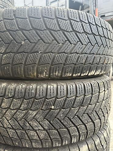 385 55: Шины 225 / 65 / R 17, Зима, Б/у, Пара, Легковые, Япония, Michelin — 1