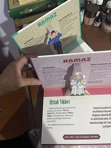 Книги и журналы: Məhsul: “Namaz qılmağı öyrənirəm” adlı maarifləndirici uşaq kitabları — 2
