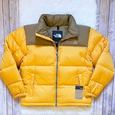 куртки мужские оригинал: Эркектердин курткасы, M (EU 38), The North Face, Жаңы, түсү - Сары, Өзү алып кетүү, Акысыз жеткирүү, Акылуу жеткирүү