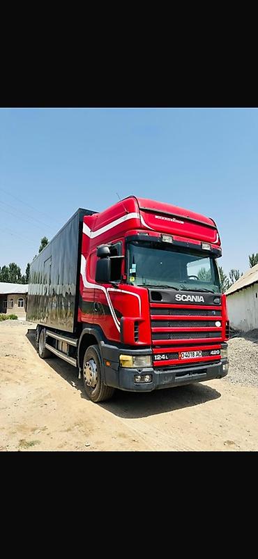 infinity fx35: Scania R420 — бортовой фургон (цельнометаллический короб) на шасси — 1
