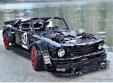 dede oyuncaq: Konstruktor lego "Pultlu Mustang" 🏎 🔹️Həm pult 🎮, həm də telefondan — 3