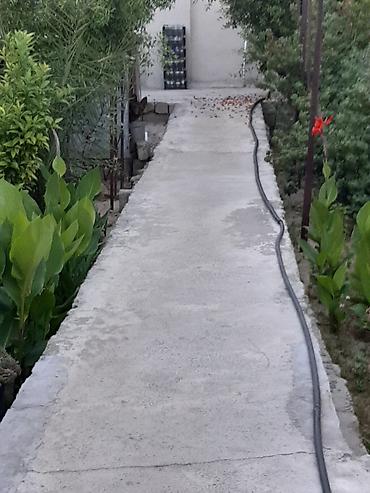 isti aqlay satisi: Bağ sahəsi – betonlaştırılmış piyada yol və pilləkən - Sahədə mərkəzi — 3