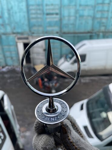 рейка w210: Эмблема,значок на капот Mercedes Benz w124 w202 w210