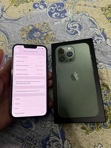 Apple iPhone: Продам Айфон 13 Про в Зеленом цвете 128 гб, 78 акб 120 герц В отличном — 9