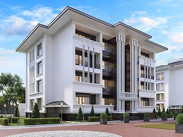 4 комнаты, 205 м², Асанбай мкр Элитка, 1 этаж, ПСО (под самоотделку)