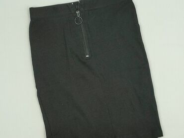 spódnice prążkowane czarne: Sinsay, Women`s skirt, size S (EU 36)