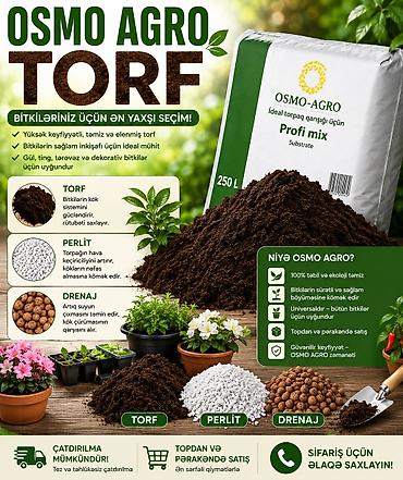 Torf gullərcinTorf 20litlik 250litlik 8/10kq balaken 100litlik torf lalafo.az -da Torf gullərcinTorf 20litlik 250litlik 8/10kq balaken 100litlik torf
