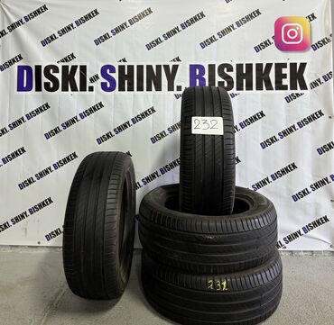 Шины: Шины 215 / 55 / R 16, Лето, Б/у, Комплект, Легковые, Германия, Michelin