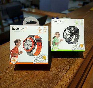 трекеры для детей: Детские умные часы Hoco Children Care Y107 (Kids Watch) - Поддержка — 1