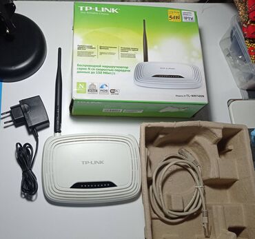 роутер adsl для интернета: WiFi роутер TP-Link TL-WR740N, 4 порта LAN, 1 WAN, скорость