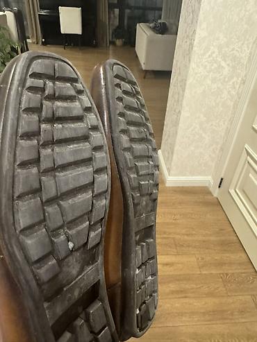 honor smart: Dəri loafer ayaqqabı 41,5 ölçü - Material: təbii dəri üstlük, dəri — 2