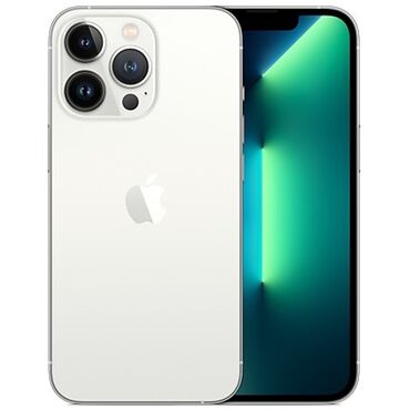 one plus 3: IPhone 13 Pro Max, Б/у, 256 ГБ, Белый, Зарядное устройство, Защитное стекло, Чехол, 80 %