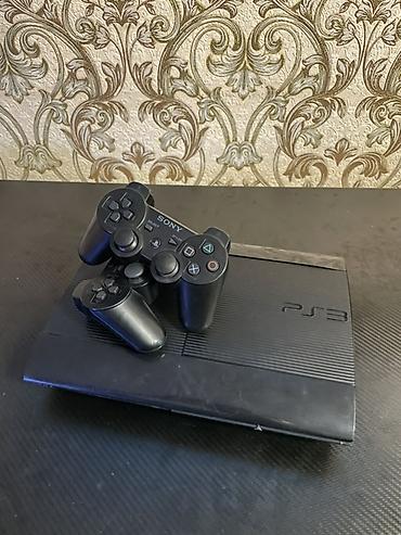 nintendo controller: Sony PlayStation 3 Super Slim + 2 геймпада - Модель консоли: PS3 — 1