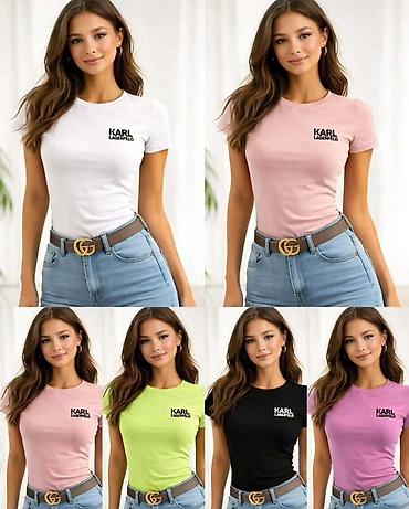 Majice kratkih rukava: Ženske majice S,M,L,XL,XXL veličine 2 komada 3100 din. ili . 3 komada — 12