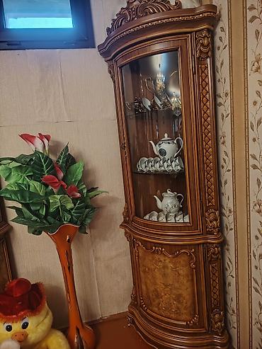Столы и стулья: Для гостиной, Б/у, Раскладной, Прямоугольный стол, 8 стульев — 3