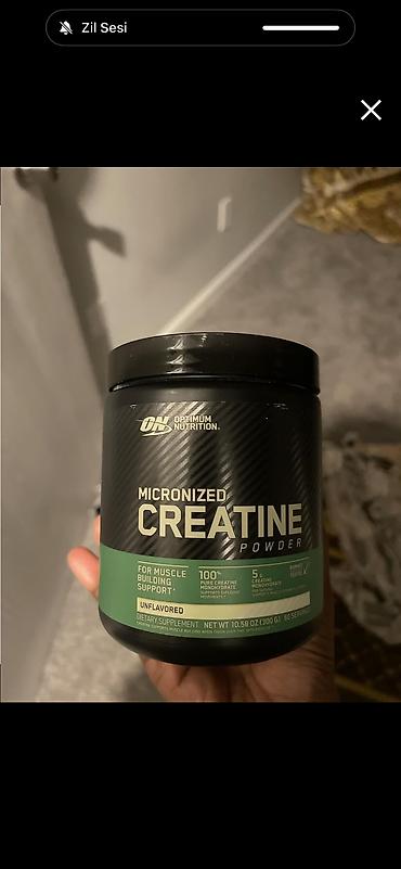 protein qiyməti: Kreatin Optimum Nutrition, Çəki: 201 - 500 g, Yeni — 5