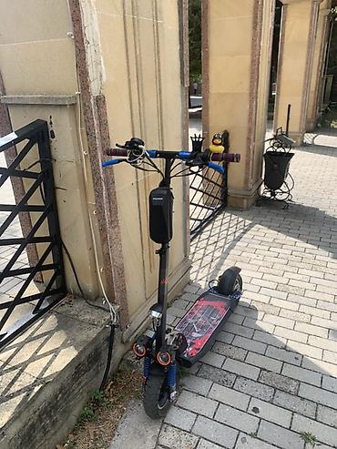 Elektrikli samokatlar: Elektrik skuter - Güclü elektrik mühərriki, qalın təkərlər və arxa/ön — 5