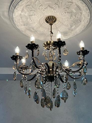 Çılçıraq, 8 lampa, Metal