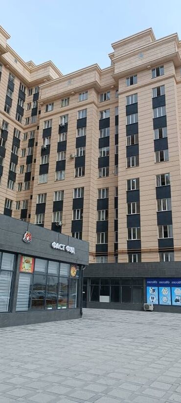 дом кок джар: 1 бөлмө, 47 кв. м, Элитка, 9 кабат, Евроремонт