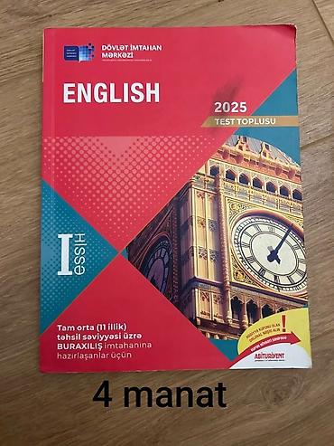 hedef testleri: DİM test topluları – I hissə - English 2025 Test Toplusu (tam orta – — 1
