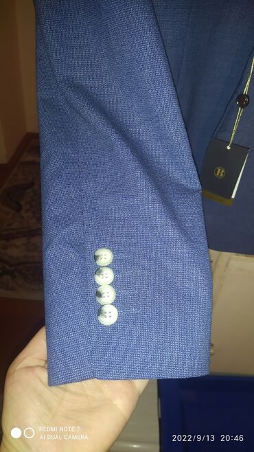 Костюмы: Пиджак (костюм мужской), Bosmenti, цвет Парламент, темно-голубой, 54 — 3